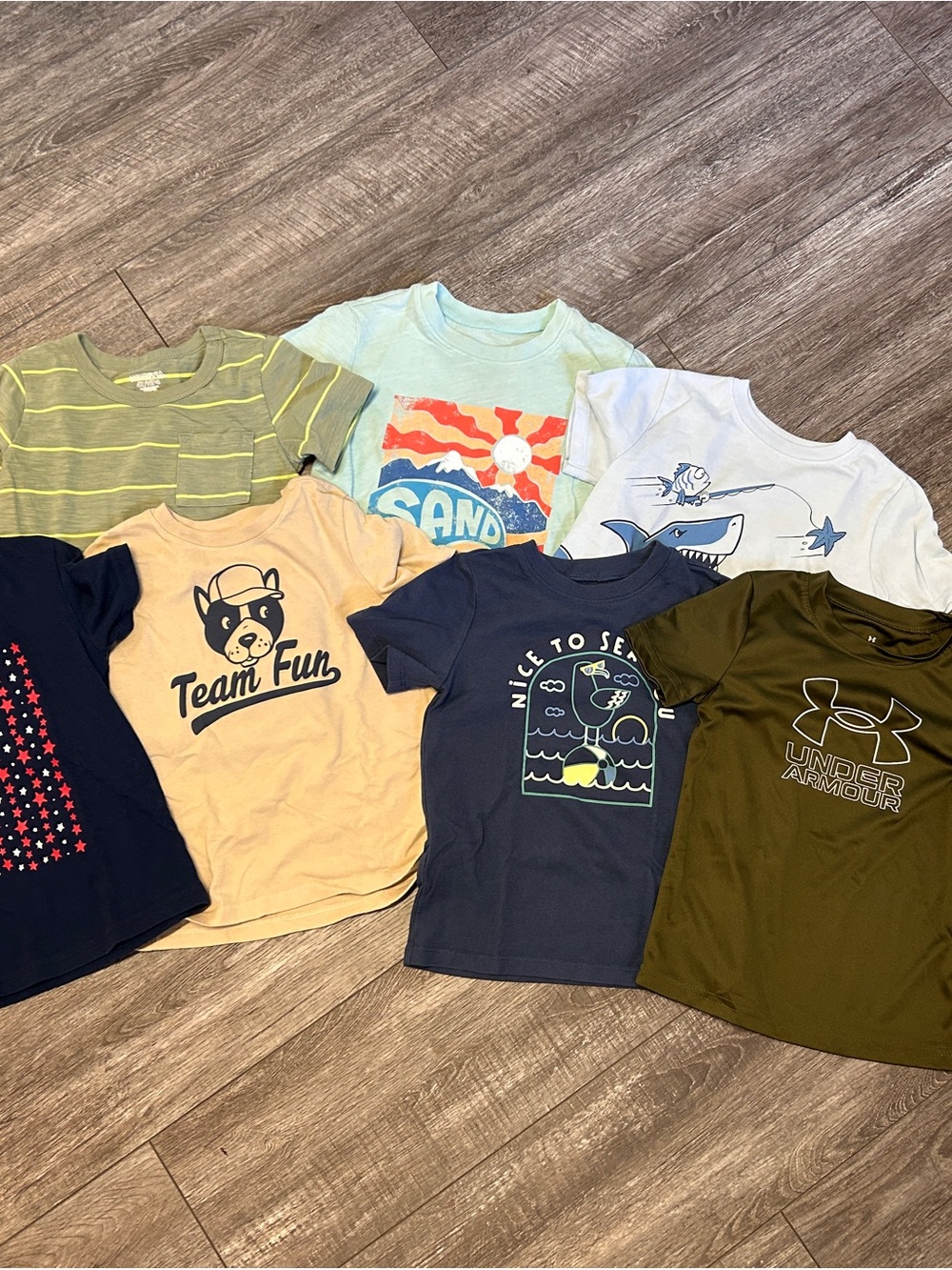 Bundle 7 4T Boy T Shirts